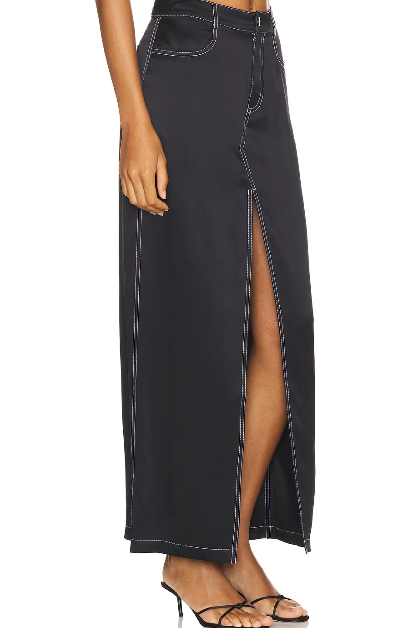 Silk Maxi Skirt