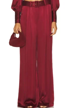 Silk Tuck Pant