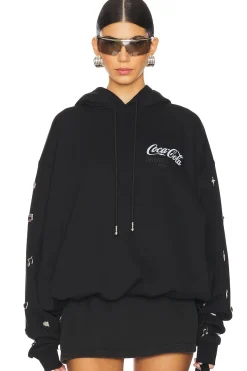 Silver Charm Sleeves Hoodie