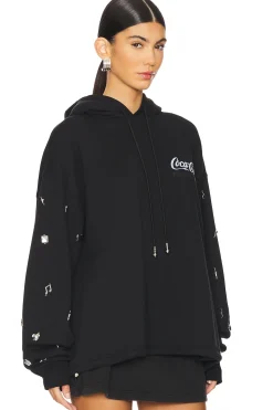 Silver Charm Sleeves Hoodie