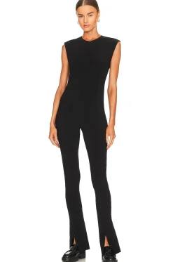 Sleeveless Spat Legging Catsuit
