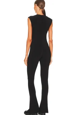 Sleeveless Spat Legging Catsuit