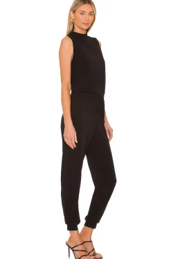 Sleeveless Turtleneck Jumpsuit