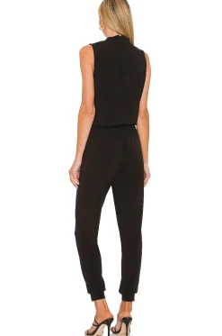 Sleeveless Turtleneck Jumpsuit