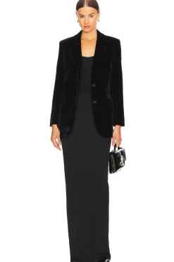 Slim Tailored Velvet Jacket