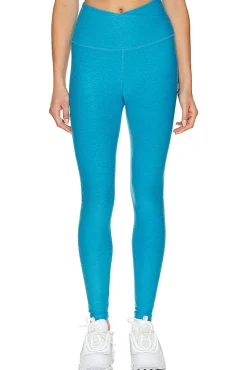 Spacedye At Your Leisure High Waisted Midi Legging