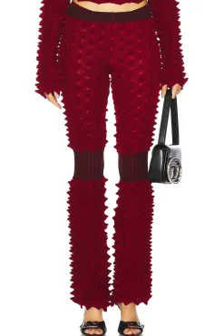 Spiky Rib Trousers