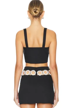 Square Neck Crop Top