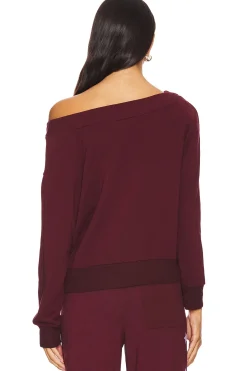 Stars Off Shoulder Sweatshirt