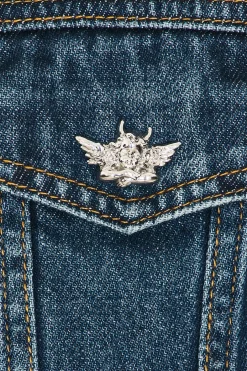 Stitch Me Up Denim Straight Jacket