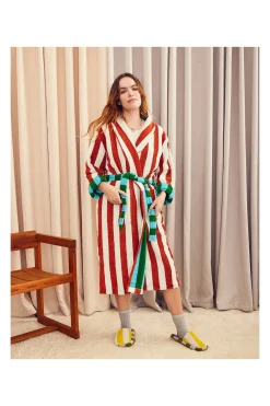 Stripe Bathrobe