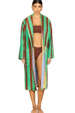 Stripe Bathrobe