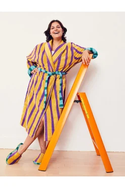 Stripe Bathrobe