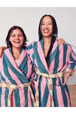 Stripe Bathrobe
