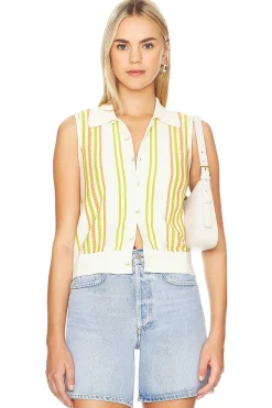 Stripe Plaza Vest