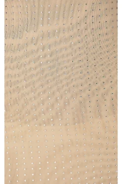 Strobe Diamante Midi Dress