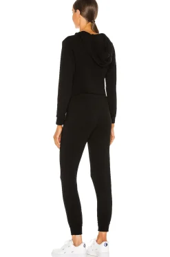 Supersoft Fleece Hooded Jumpsuit