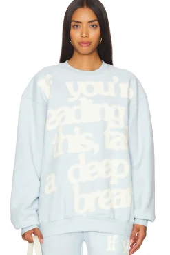 Take A Deep Breath Crewneck