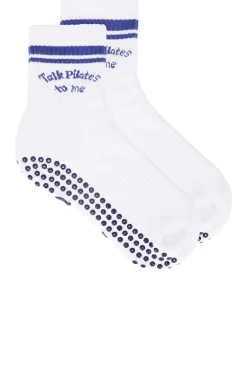 Talk Pilates To Me Grip Socks