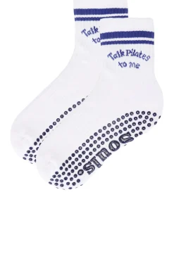 Talk Pilates To Me Grip Socks