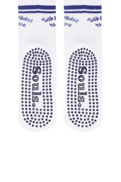 Talk Pilates To Me Grip Socks
