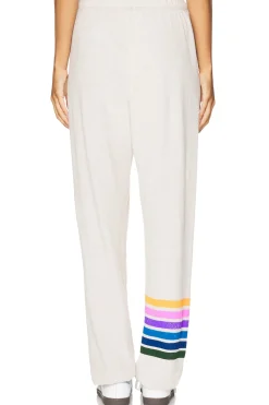 Tanzy Boyfriend Sweatpant Color Stripe Star