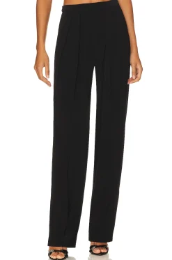 Tapered Pleated Trouser
