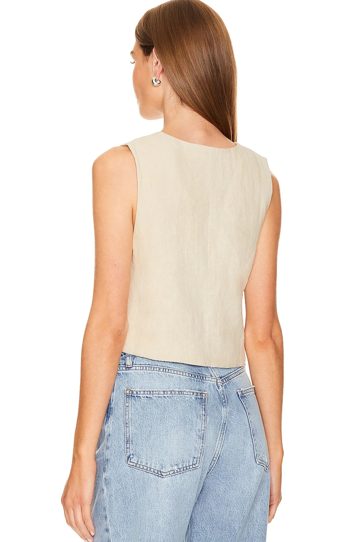 Tashi Linen Vest