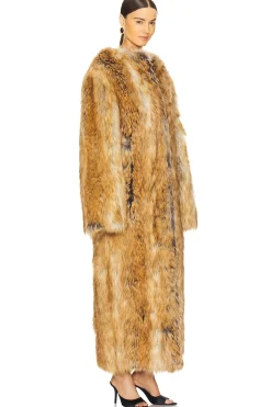Taylor Faux Fur Maxi Coat