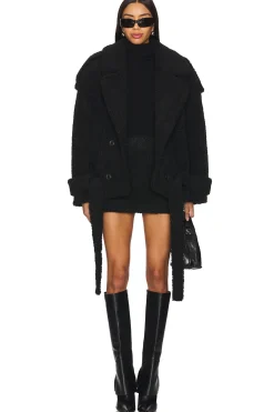 Teddy Belt-detailed Coat