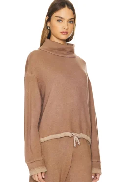 Teddy Fleece Funnel Pullover