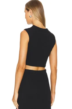 Textured Cropped Tank