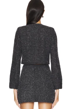 Textured Denim Jacket