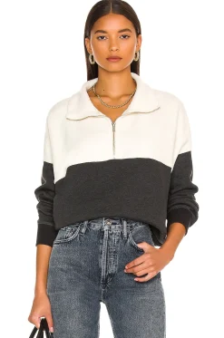 The Colorblock Fleece Half-Zip Pullover