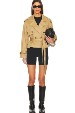The Cropped Charles Trench Coat