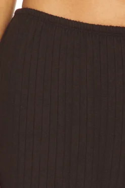 The Sweater Rib Simple Pant