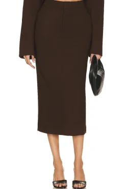 The Trouser Midi Skirt