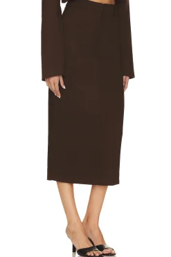 The Trouser Midi Skirt