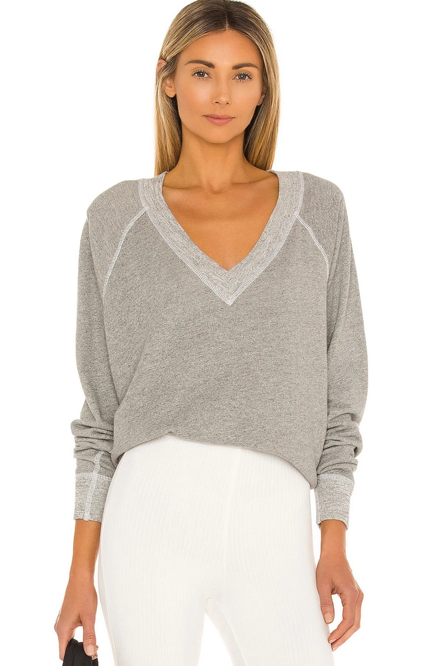 The V Neck Sweatshirt