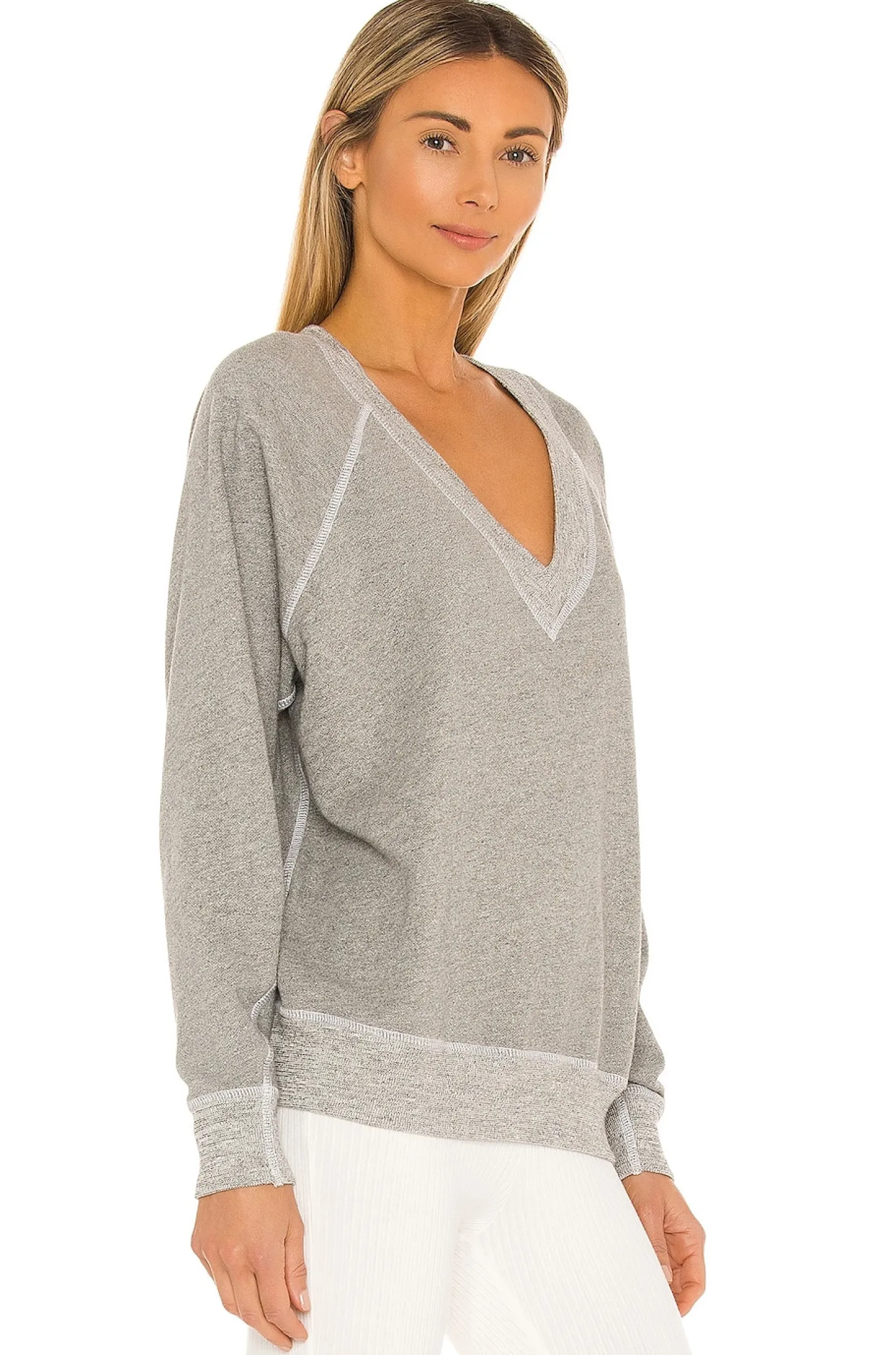 The V Neck Sweatshirt