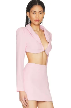 Tia Embellished Cropped Blazer