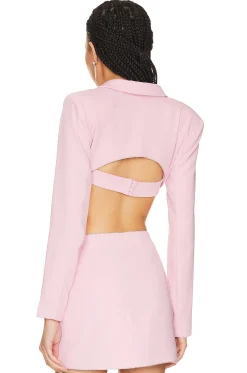 Tia Embellished Cropped Blazer