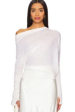 Tissue Cashmere Slouch Sweater