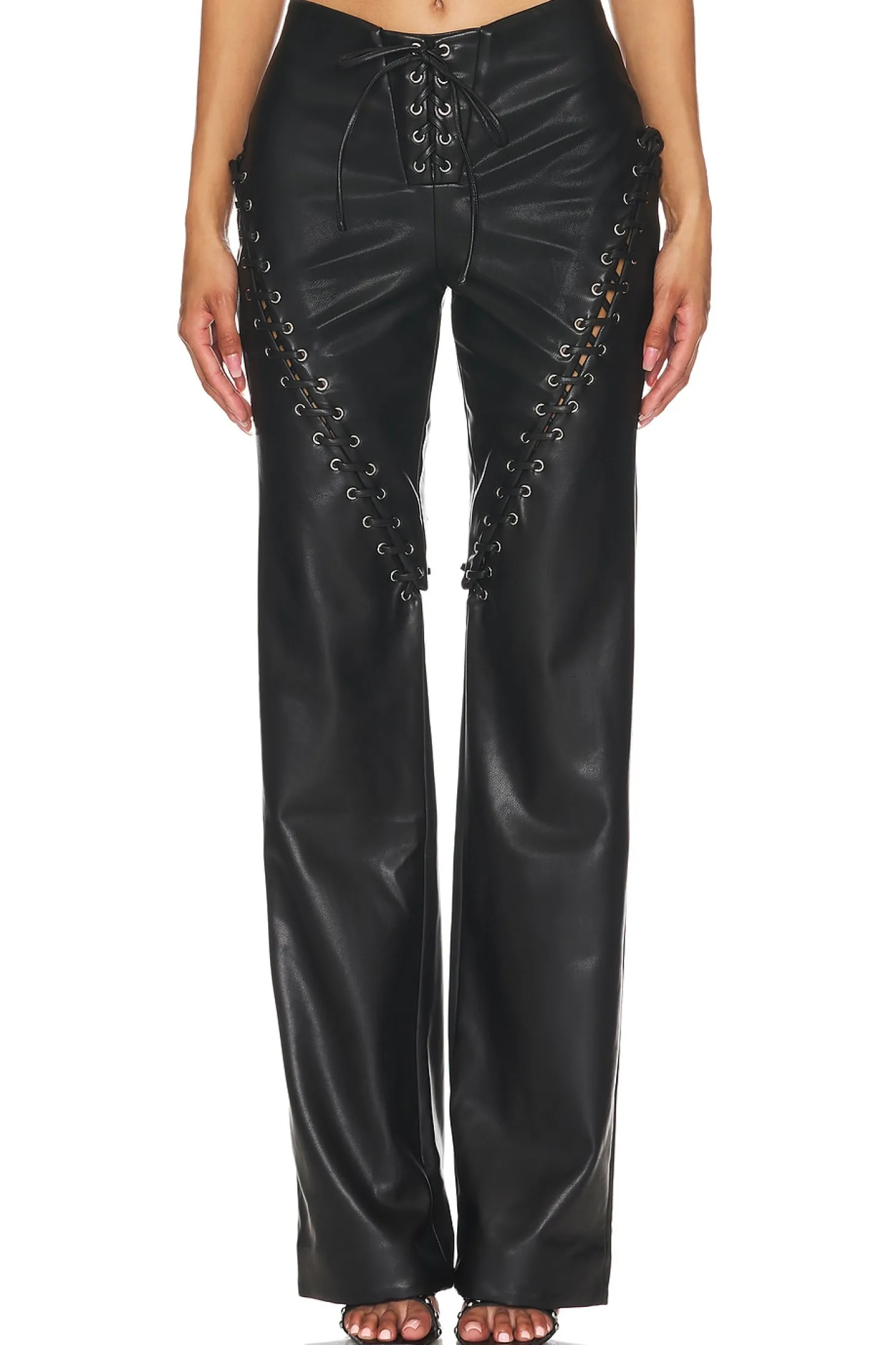 Trista Faux Leather Pant