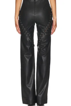 Trista Faux Leather Pant