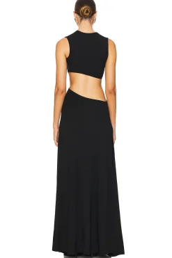 Twisted Cutout Maxi Dress