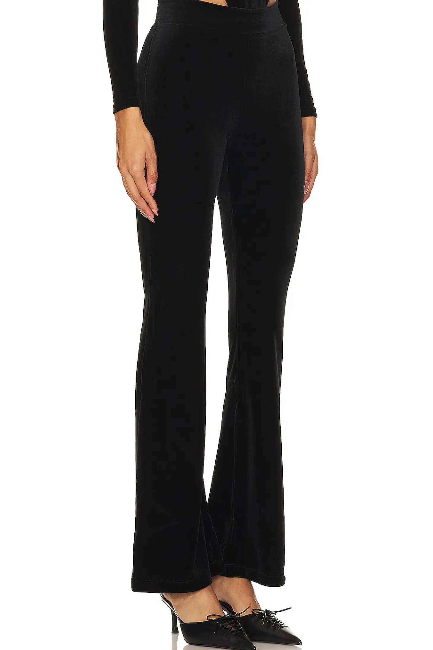 Velvet Flare Legging