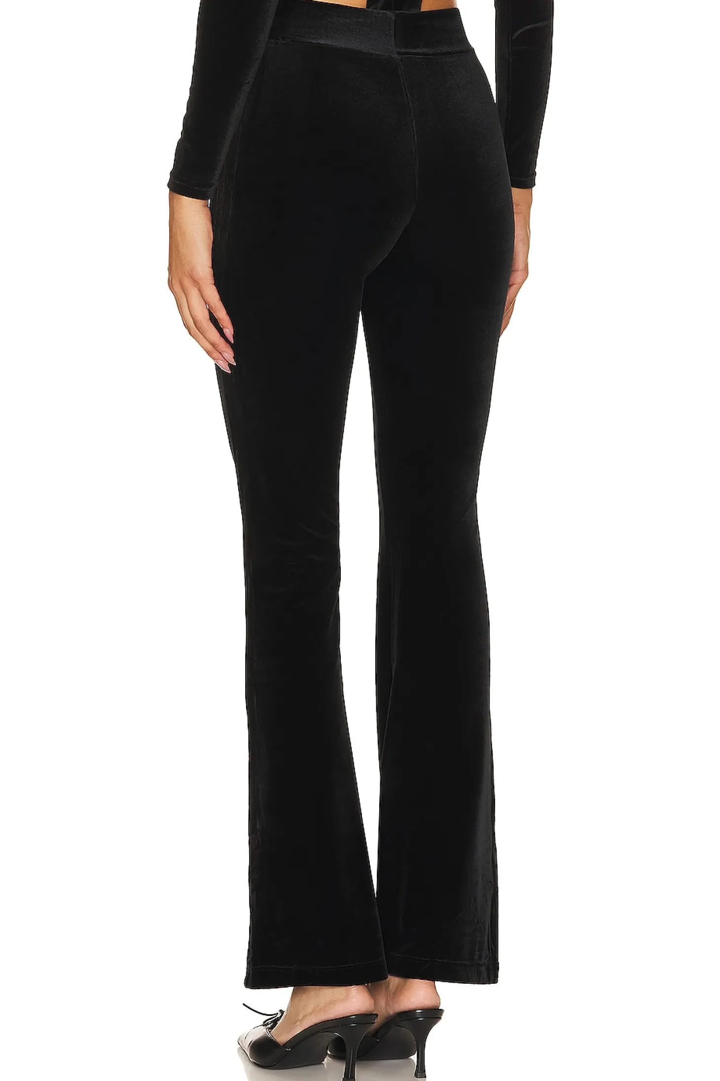 Velvet Flare Legging