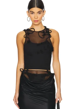 Vine Flowers Tank Top