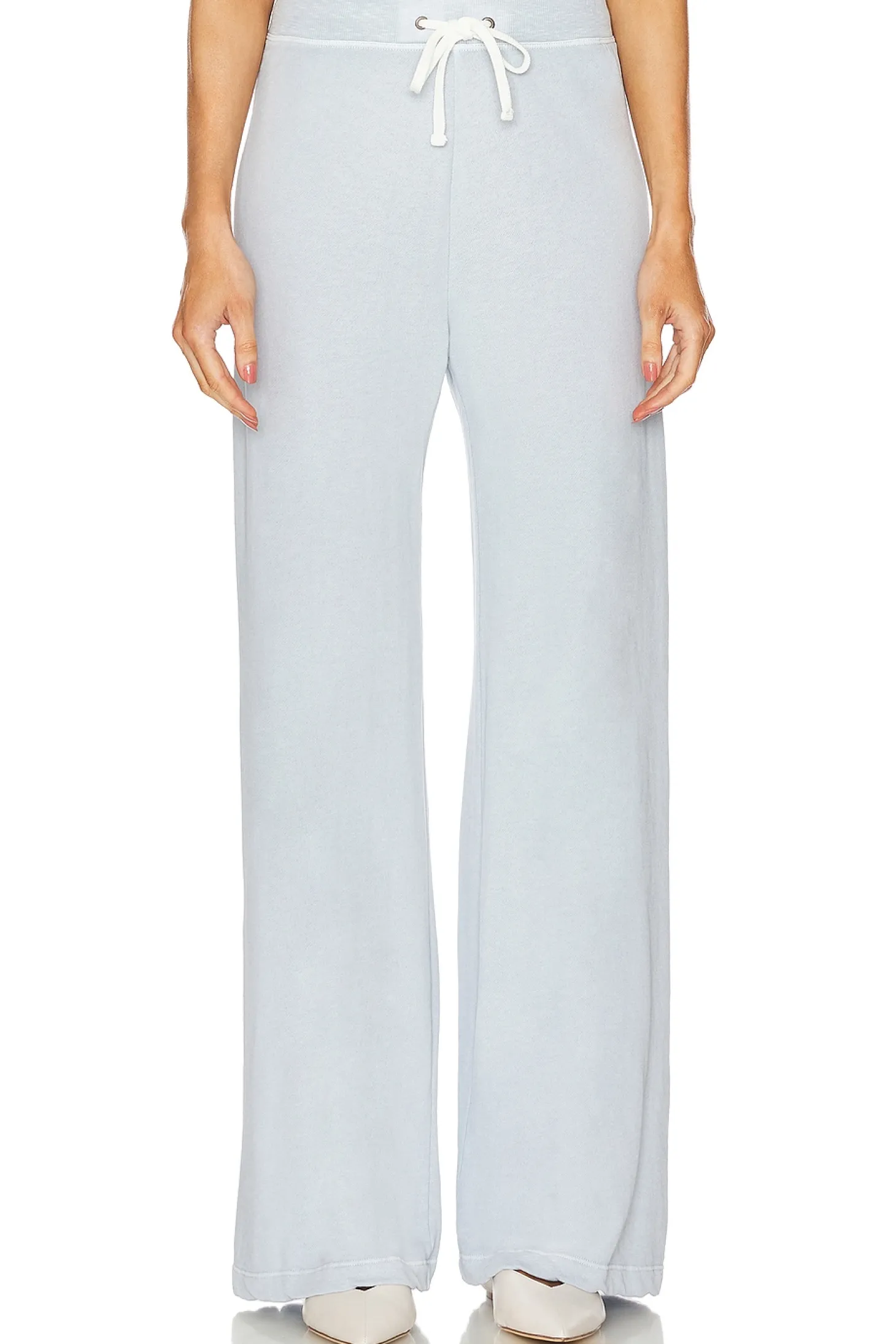 Vintage French Terry Wide Leg Sweatpant